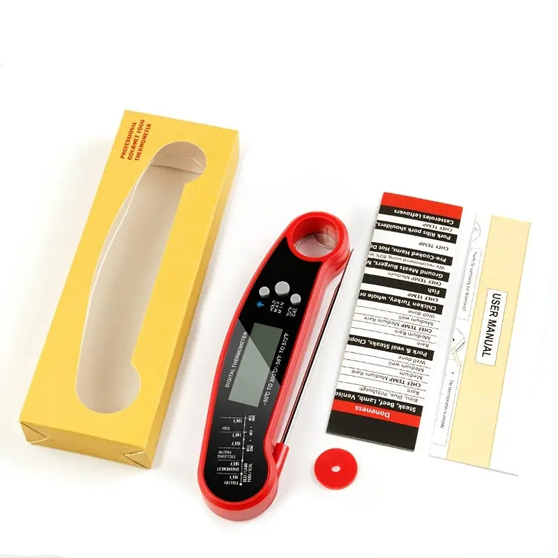 QuickTemp Meat Thermometer with LED & Magnet