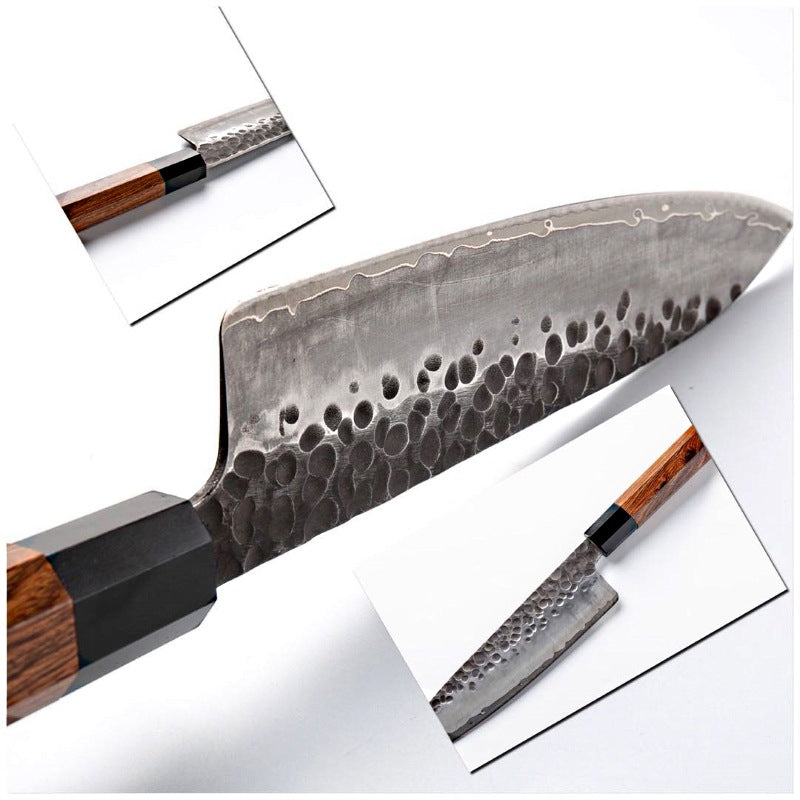 Sanhe 8-Inch Master Chef Knife with Rosewood Grip